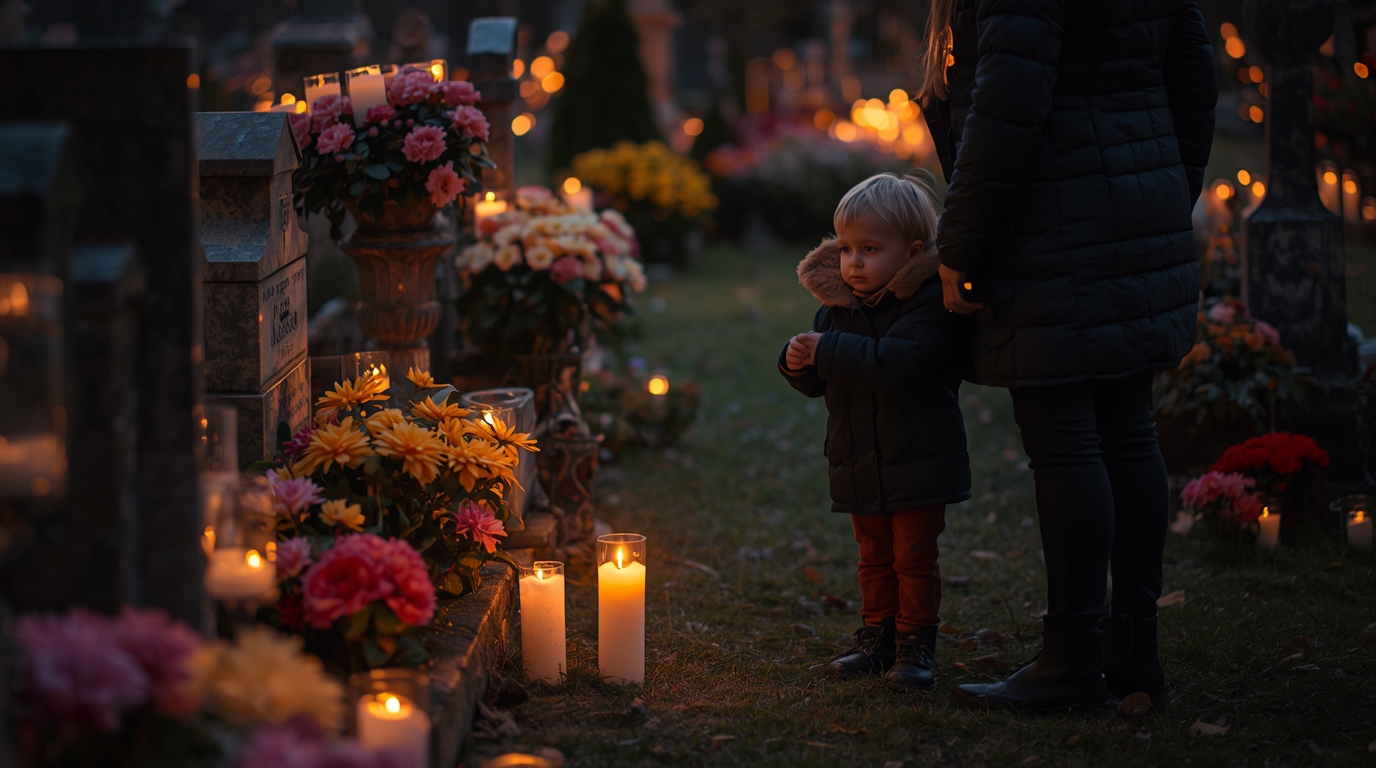 Święto zmarłych oczami dziecka – znaczenie symboli i rodzinnej pamięci